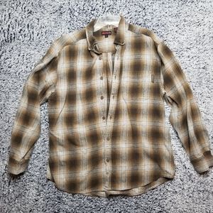 Wolverine Plaid Flannel Shirt